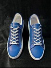 New Tiannia Barnes Men’s Billy Leather Low-Top Ebony Lapis Sneaker Shoes Size 9 — photo 1