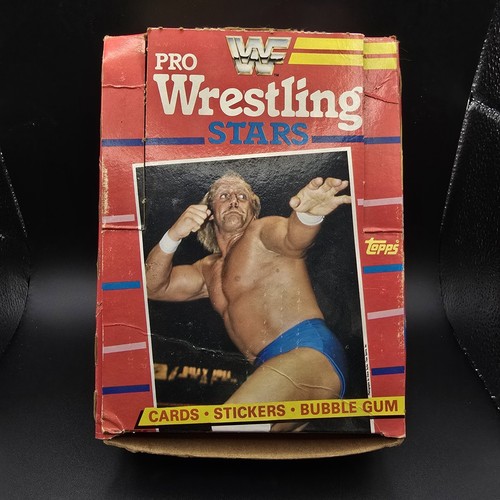(Empty) 1985 Topps WWF Pro Wrestling Stars Wax Box