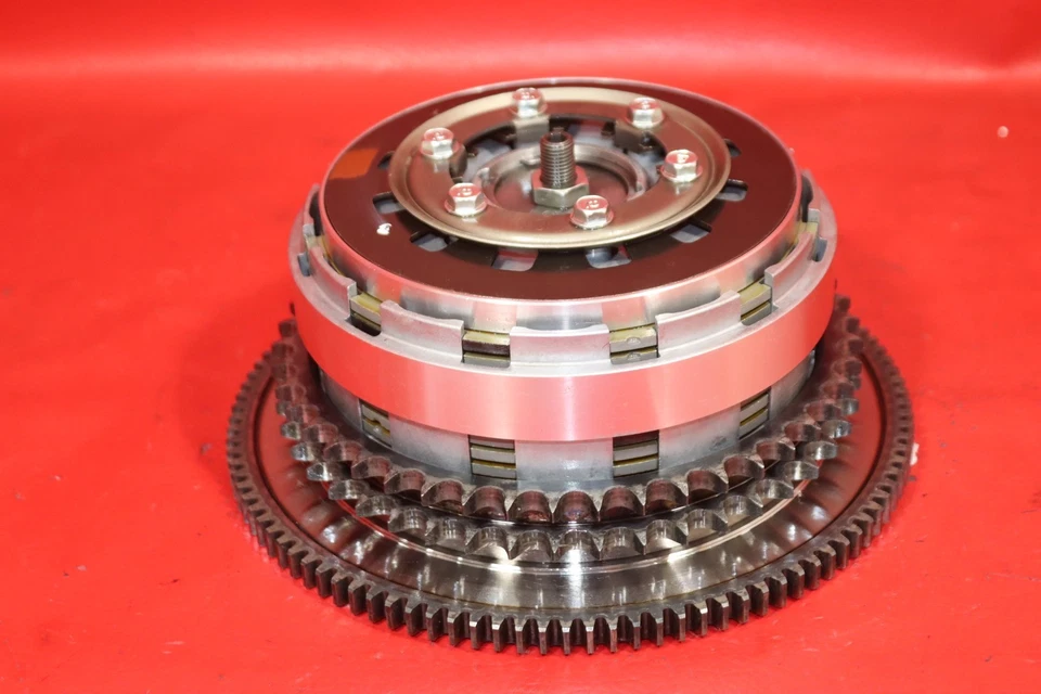 Harley-Davidson Dyna Low Rider FXDL 2007 embrague completo con placas cubo de canasta Foto 4 de 4