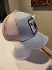 Goorin Bros The Farm Cash Cow Hat Cap Snap Back Trucker Denim Casual Mint! — photo 5
