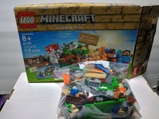LEGO 21116 - Minecraft: Crafting Box - Used Complete with Box Retired No Manual
