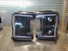 2017-2019 F250 F350 Super Duty Full LED Projector Black Headlights