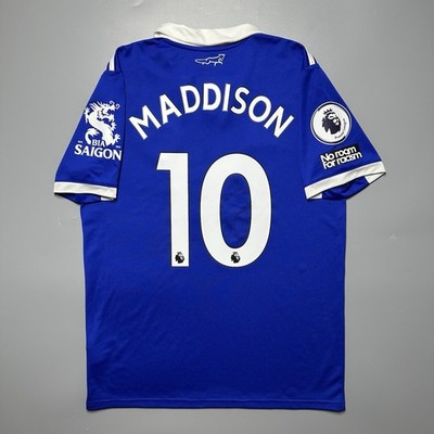 LEICESTER CITY ADIDAS 2022/2023 SOCCER HOME JERSEY #10 MADDISON