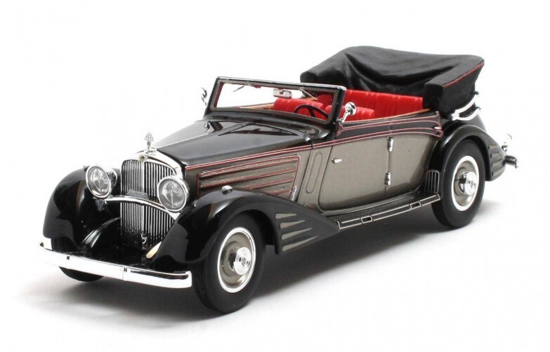 Maybach Zeppelin DS8 Spohn 1934 Matrix 1/43 : cabriolet de collection en résine d'exception