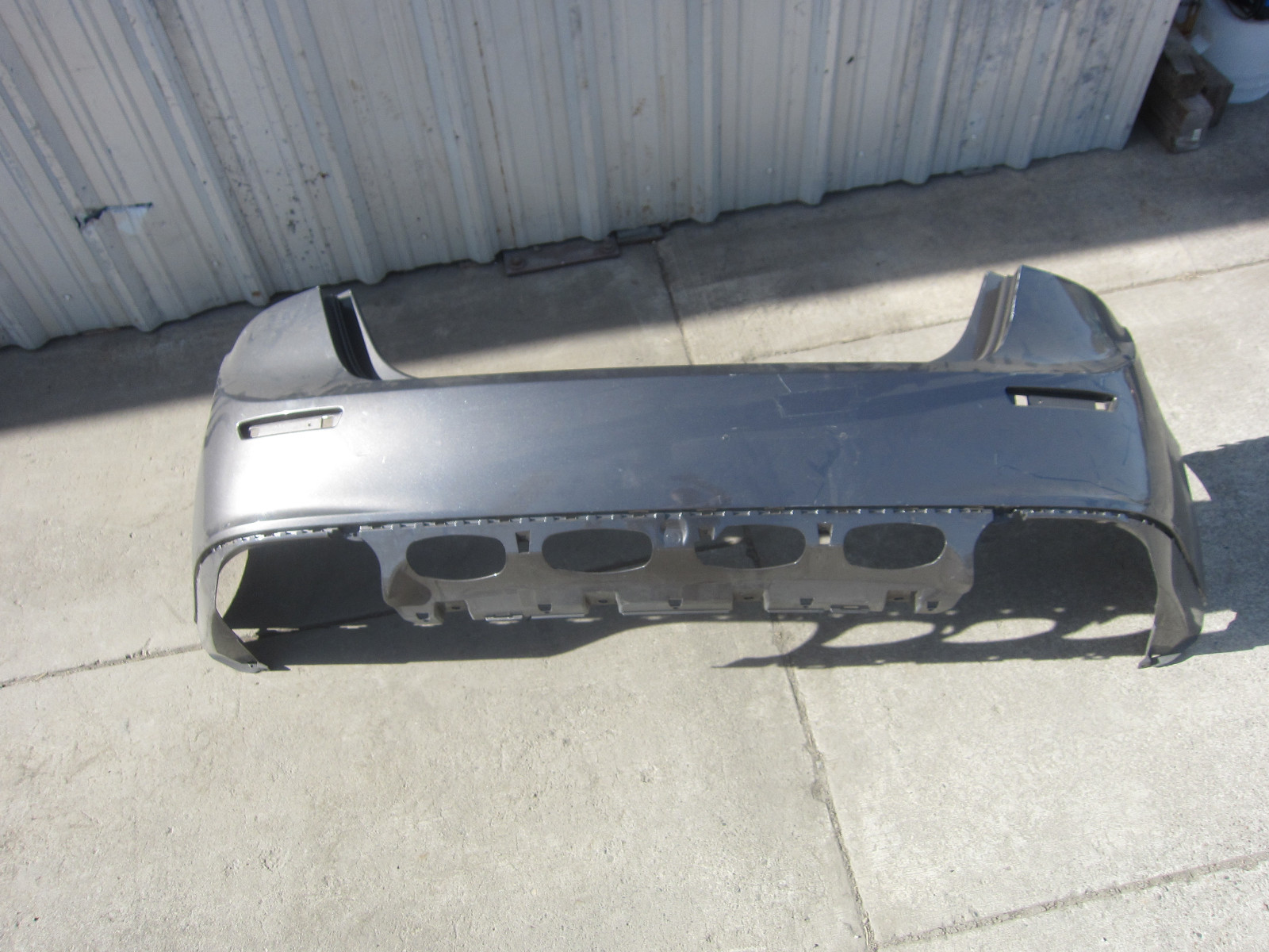 Maserati Ghibli - Rear Bumper Cover / Greyish Blue -  673004365