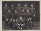 WW1 AEF Aero 157th 1918 20th Co Essex Soldiers Group Military Hangar Photo