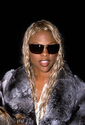 Lil Kim at Baby Phat Fashion Show New York August 3 2000 Historic Old Photo 5