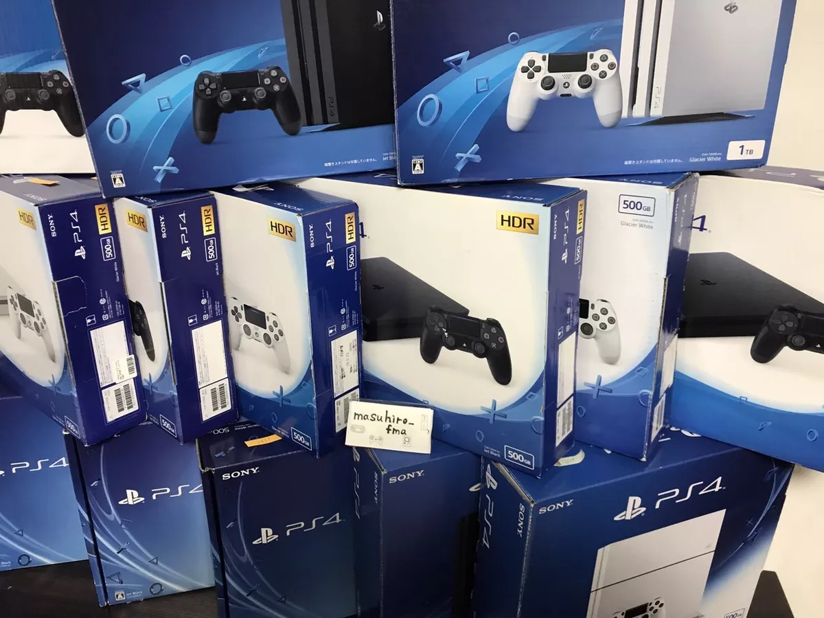 Consola de juegos PS4 Slim Pro Original de segunda mano, versión Hong Kong,  500GB/1TB, juegos gratis, venta al por mayor - AliExpress