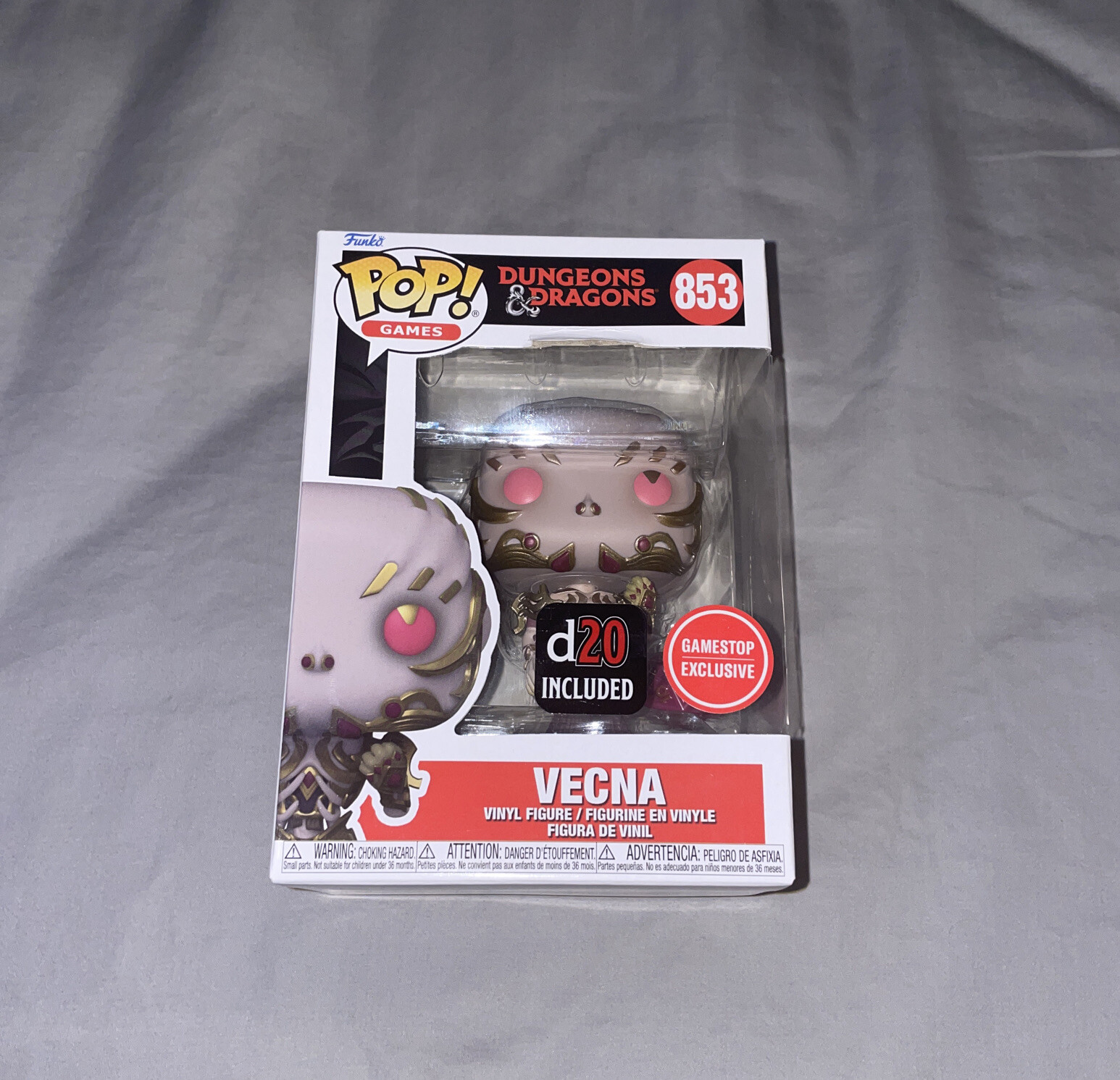 En Oferta Funko Pop! Games: Dungeons &Amp; Dragons #853 Vecna W/D20 Gamestop Exclusive