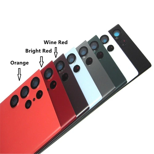 Battery Glass Cover With Camera Lens Replacement For Samsung Galaxy S22 S23 S24 - Picture 19 of 37