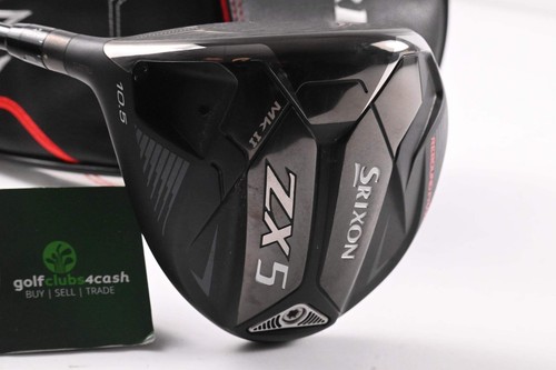Left Hand Srixon ZX5 Mk II Driver 2023 / 10.5 Degree / Senior Flex Hzrdus Smoke - Picture 2 of 9