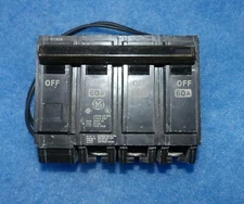 GENERAL ELECTRIC CIRCUIT BREAKER THQB360 60A 120/240V 3P W/ SHUNT + 1 Year Warra