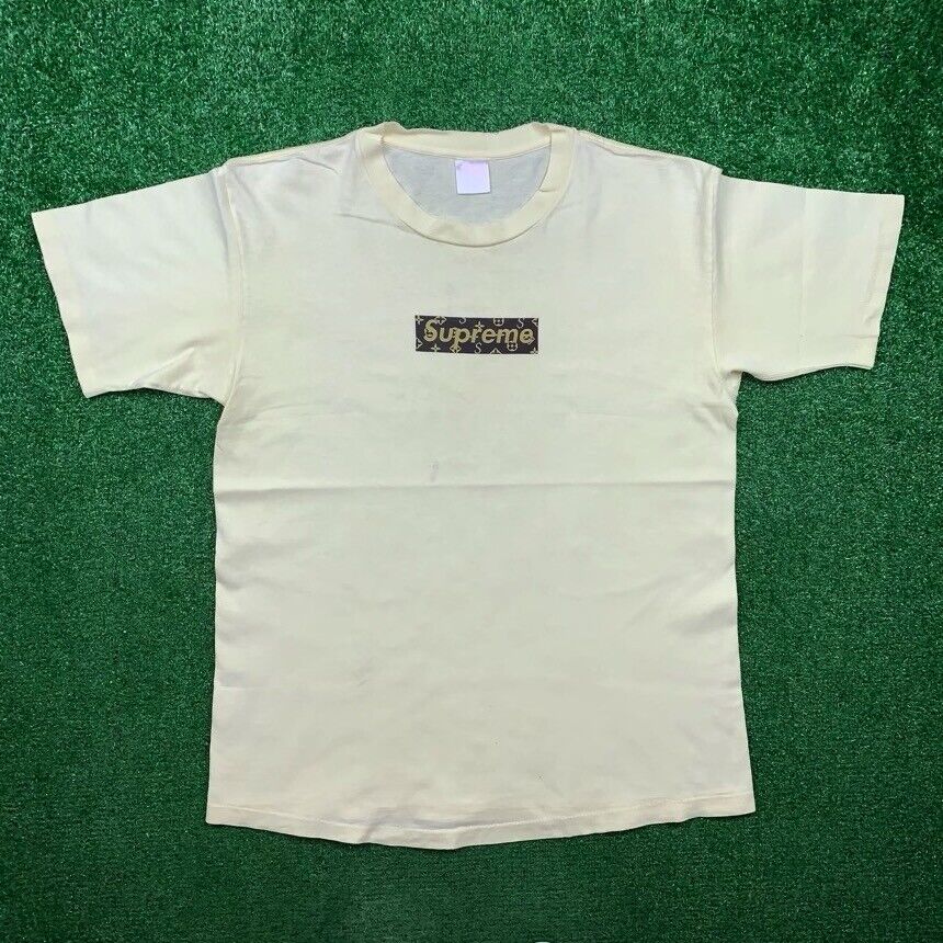 Supreme And Louis Vuitton Box Logo Shirt - Vintage & Classic Tee