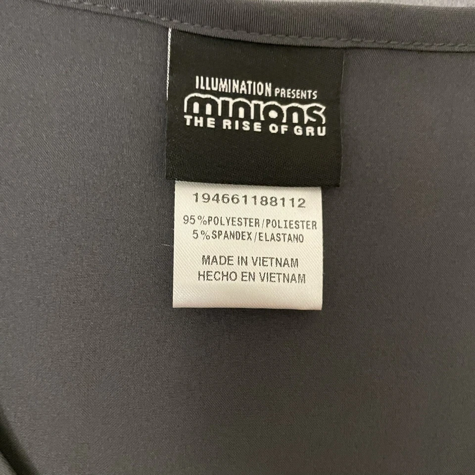 New With Tags Tooniforms Scrubs Shirt Medium Minions Despicable Me - Image 3 of 4