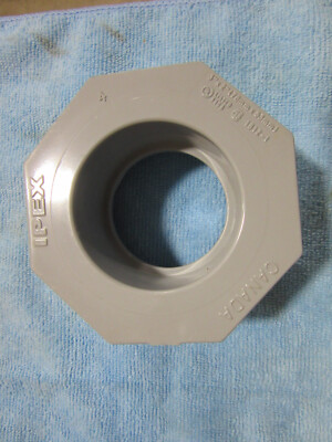 Ipex 1812-1 Heavy Duty PVC Reducer Bushing 3'' to 2'' New with Free Shipping