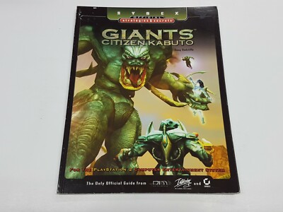 Giants Citizen Kabuto Sybex Strategy Guide Book