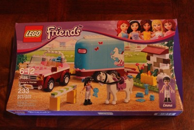 lego friends emma's horse trailer