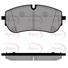 Apec Brake Pads Front PAD2542 - Engineered for Performance and Long Life