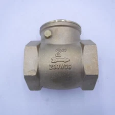 Rasco 2" Brass Swing Check Valve 200WOG 20431LF