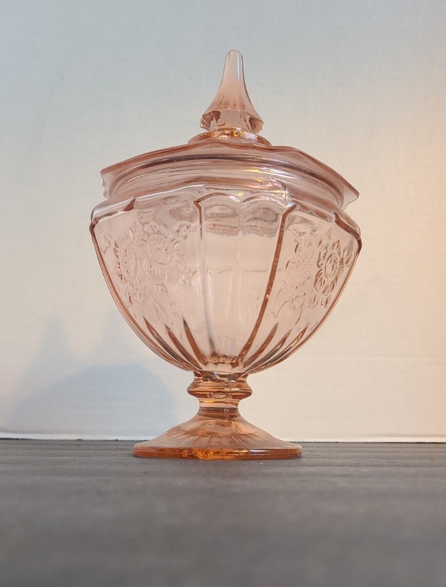 Anchor Hocking~Mayfair/Open Rose~ Vintage Pink Depression Glass