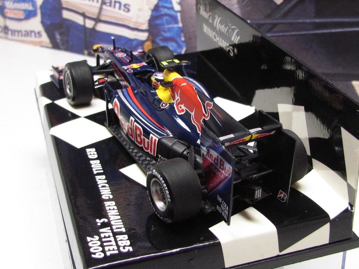 MINICHAMPS レッドブル・レーシング RB5 1/43 MINICHAMPS F1 1/43 Red Bull Racing Rb5 Vettel 2009 for sale