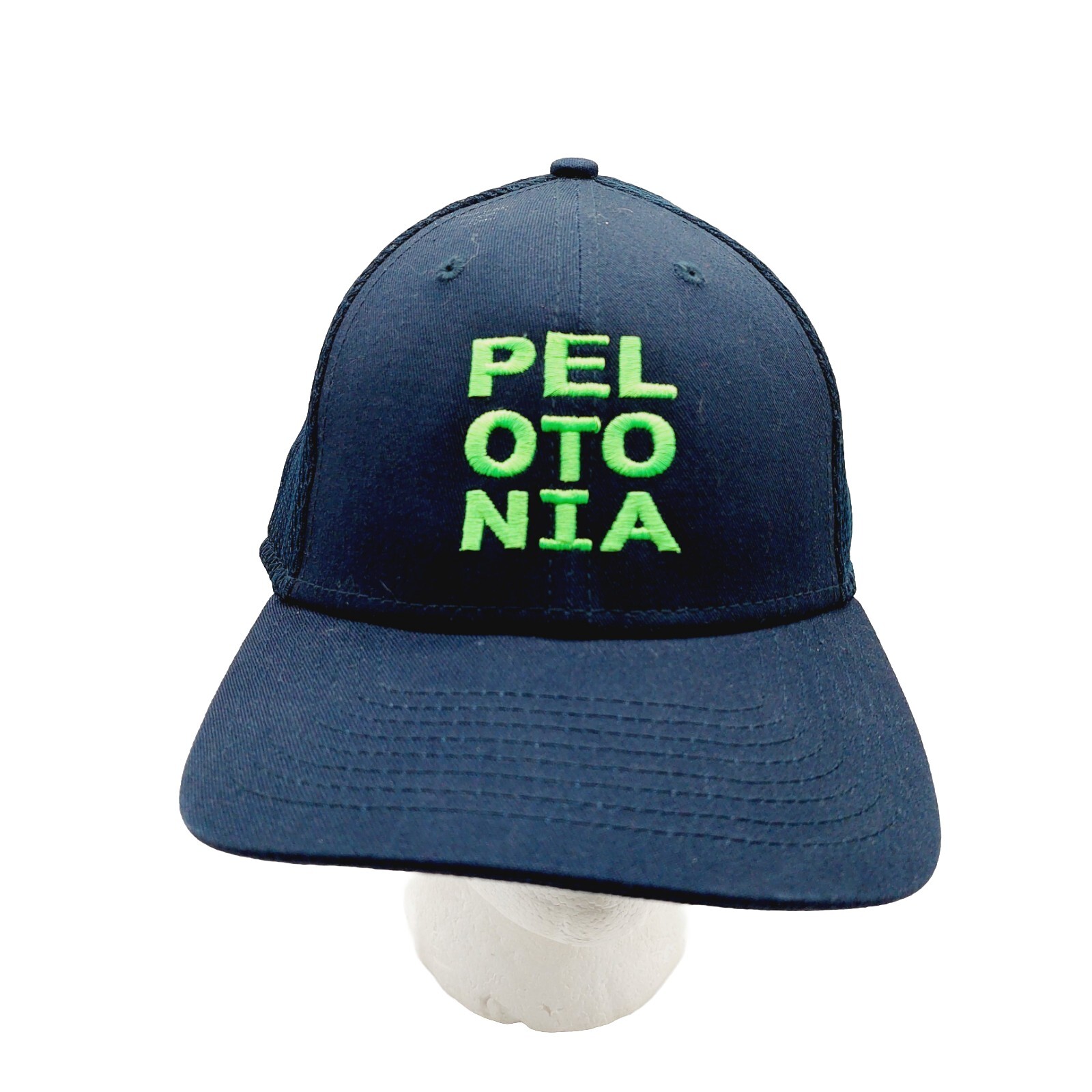 Pelotonia Hat Adult Blue Green Embroidered Strapback
