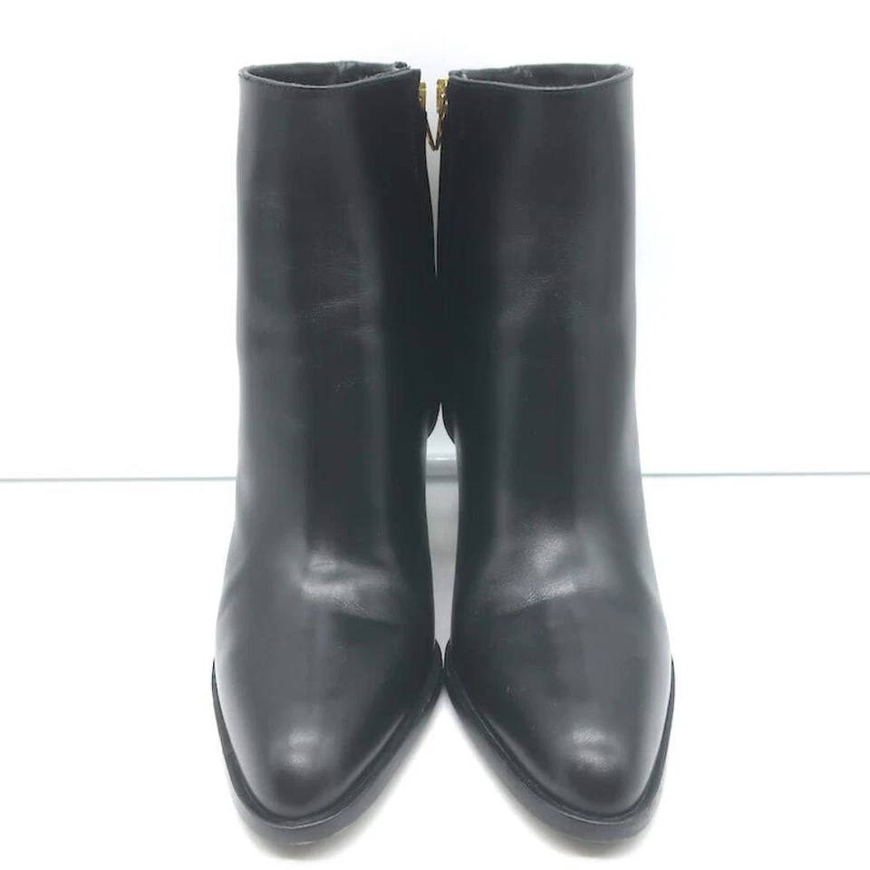 Botines Marni Tacón Recortado Cuero Negro Talla 38 Foto 4 de 4