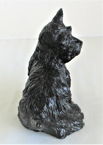 Chalkware Scottish Terrier Figurine - 第 2/7 張圖片