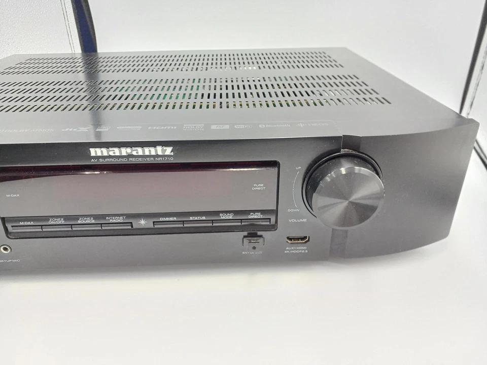 Marantz NR1710 7.1ch AV Receiver Good Condition Used w/Accessories - Image 3 of 4
