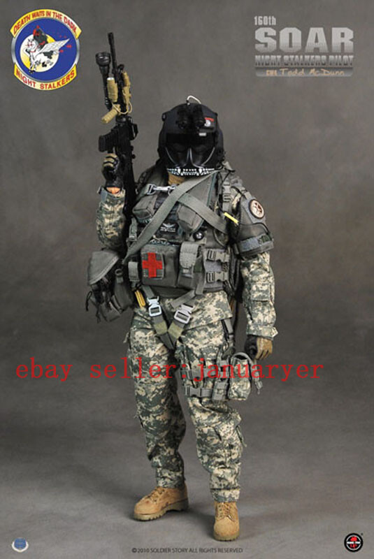 Perfect Soldier Story Ss046 1/6 160th Soar Night Stalkers Pilot