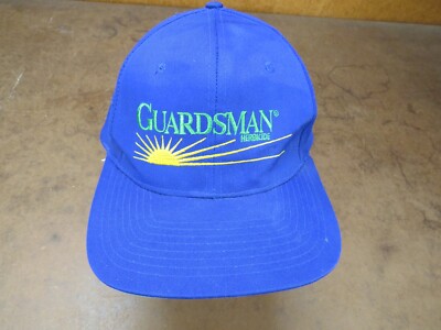 Vintage Guardsman Herbicide Farm Chemical seed sunrise snapback hat trucker cap
