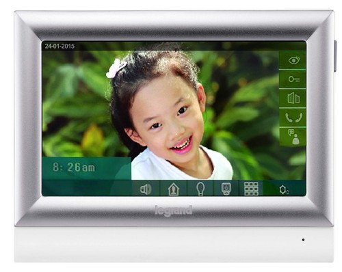 LEGRAND, videoportero con conexión de 2 hilos, pantalla táctil a color de 10 ... - Imagen 2 de 5