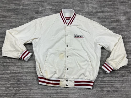 Vintage Swingster Winston Drag Racing Windbreaker Mens XL NHRA 80s 90s - product listing photo
