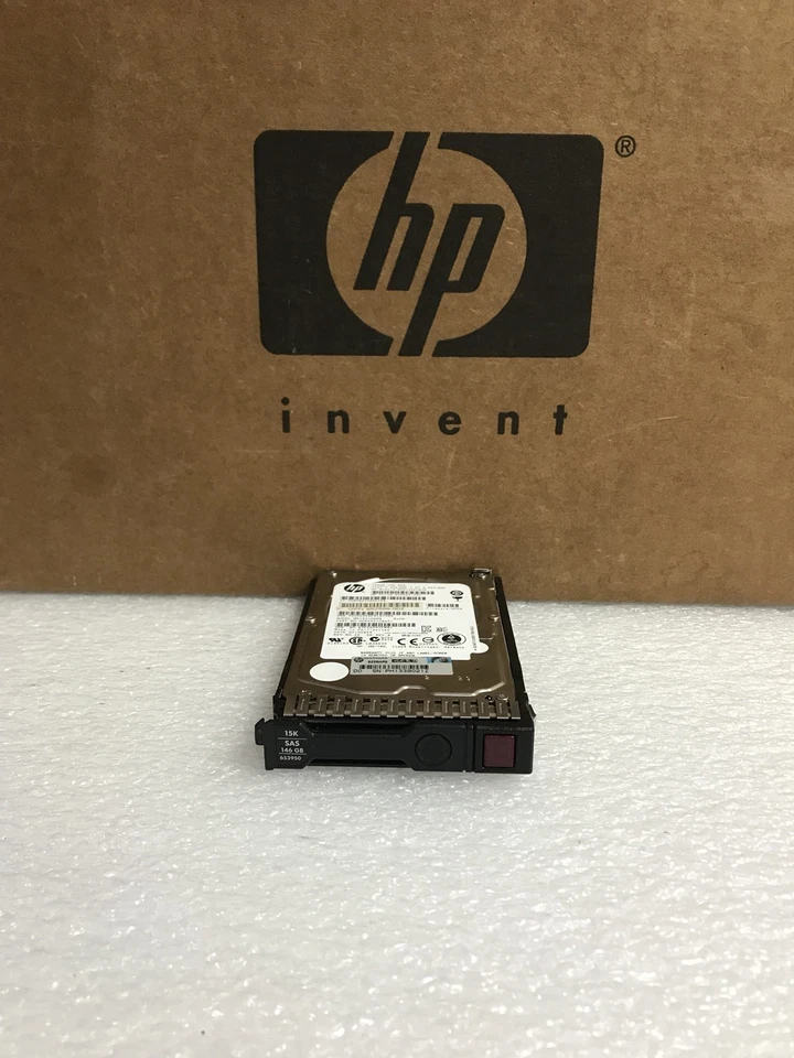 HP EH0146FCBVB 652625-001 146GB 6G SAS 15K 2.5" SC HARD DRIVE G8 G9 - Image 2 of 3