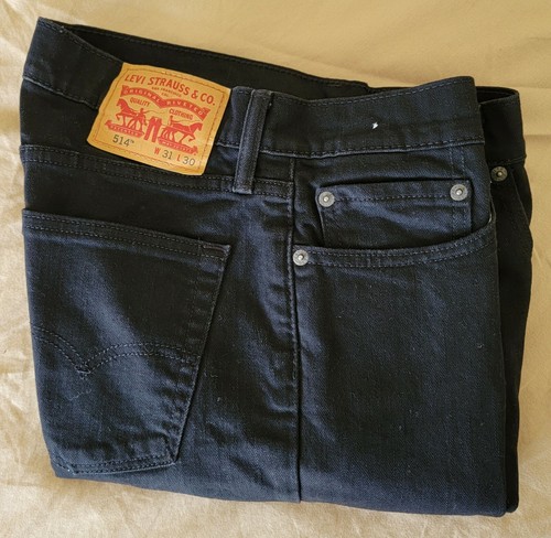 levis 514 31 x 30 black | eBay