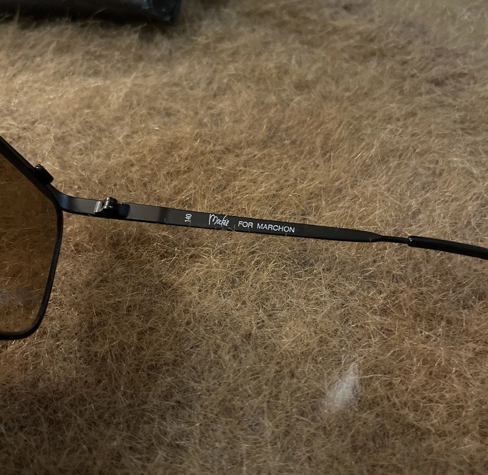 复古 70 年代/80 年代 Bob Mackie 适用于 Marchon 男式太阳镜 - 玳瑁眉线 — 第 4/4 张图片