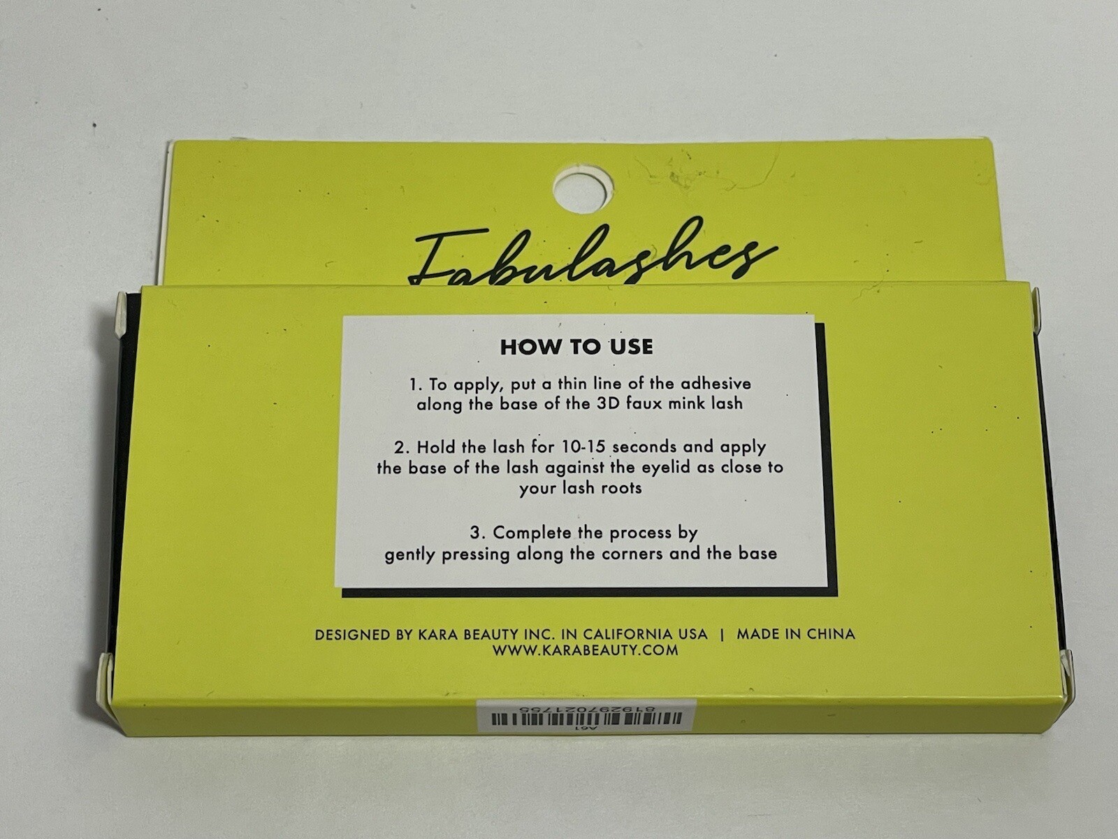 Kara Beauty Fabulashes Faux Mink Lashes False Fake A63 | eBay