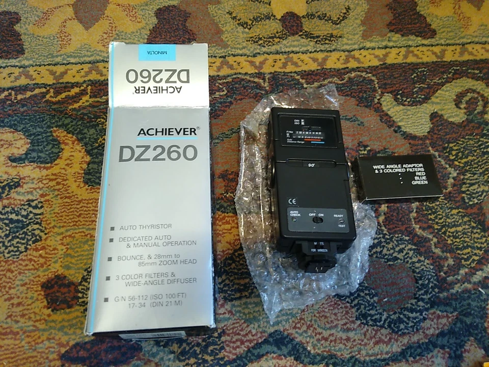 Achiever Dedicated Thyristor fits Nikon DZ260 flash - Bounce/Zoom f/35mm SLR New - Image 2 of 3
