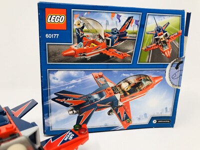 Lego 60177 City Airshow Jet. Complete with manual and pilot | eBay