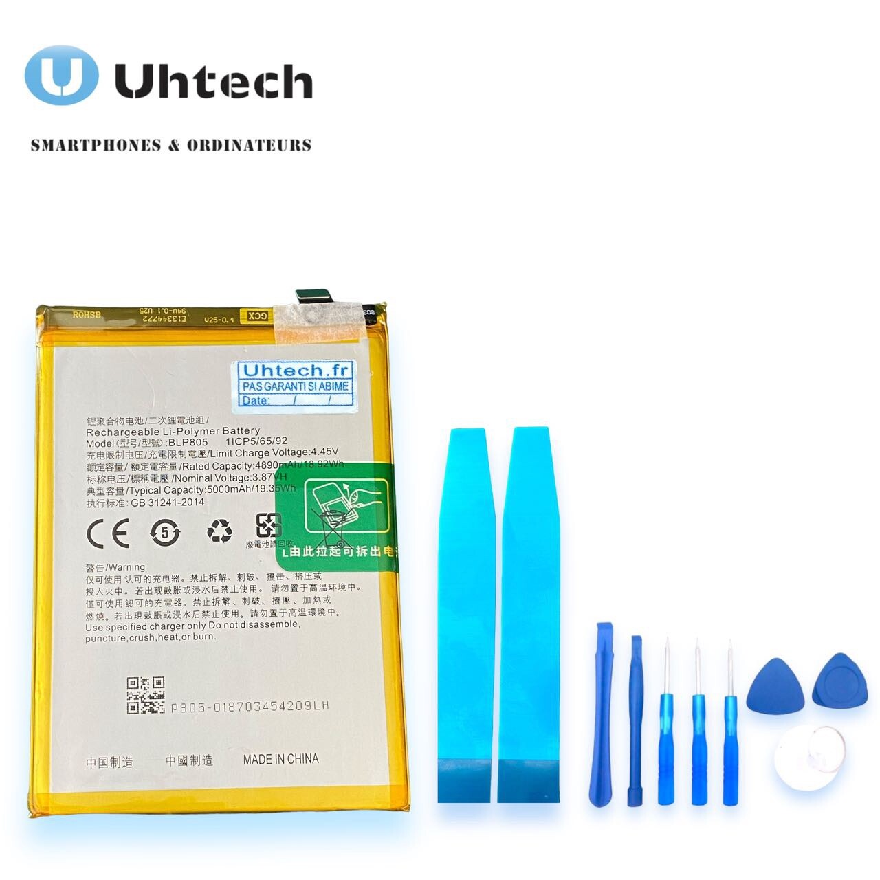 Batterie Oppo A16 / A16S / A54S / A74 5G - Générique Neuf