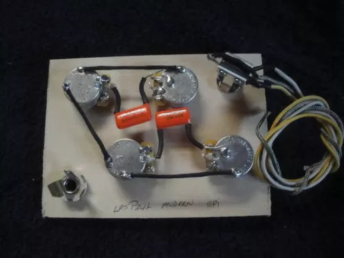  MADE FOR EPIPHONE, LES PAUL SWITCHCRAFT CDE PROJECT PARTS UPGRADE MODERN WIRING