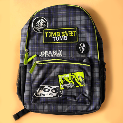 Disneyland Haunted Mansion Backpack TOMB SWEET TOMB Lime  display picture 2