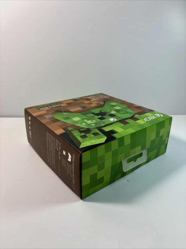 Mando Inalámbrico Xbox - Minecraft Creeper Verde Edición Limitada Foto 3 de 4