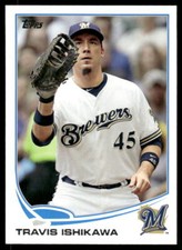 Travis Ishikawa 2013 Topps #45 Milwaukee Brewers