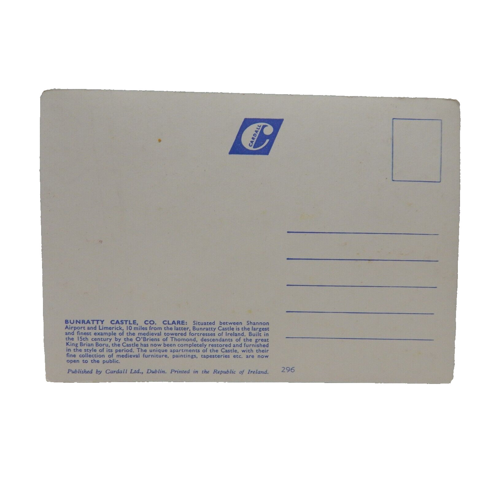 Ireland Clare Bunratty Castle