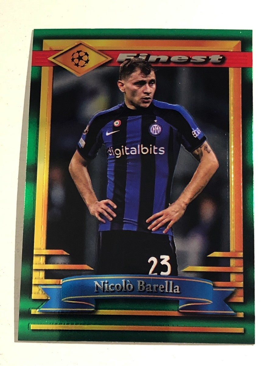 2022-23 Topps Finest Flashback UEFA Nicolò Barella FC