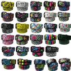 40mm Cheap Printed Plenty Designs Mens Womens Removable Buckle Belt