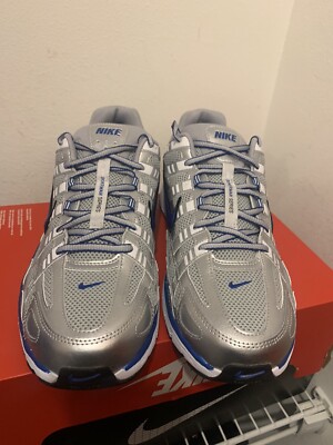 NIKE P-6000 GREY BLUE SILVER WHITE Size 12.5 MENS BV1021-001 NEW NIKE P-6000 GREY BLUE SILVER WHITE Size 12.5 MENS BV1021-001 NEW