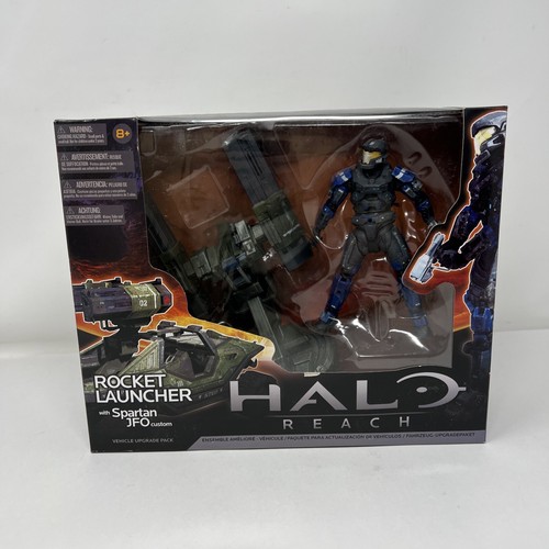 Rocket Launcher w/ Spartan JFO Custom Halo Reach Action Figure McFarlane New