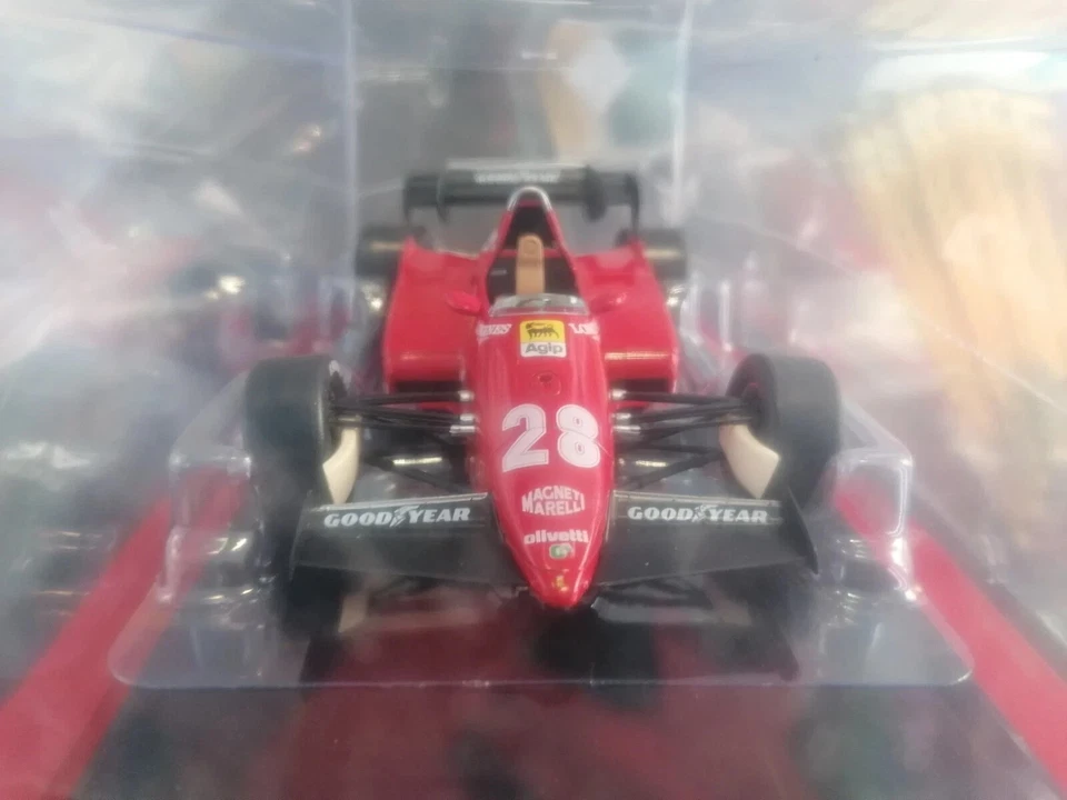 Ferrari 126 C3 - René Arnoux - 1983 - Le grandi Ferrari F1 1:24 nr 59 - Immagine 3 di 4